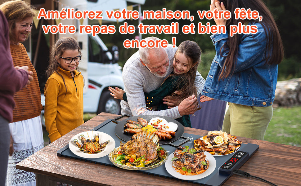 Plaque Chauffante Electrique en Silicone