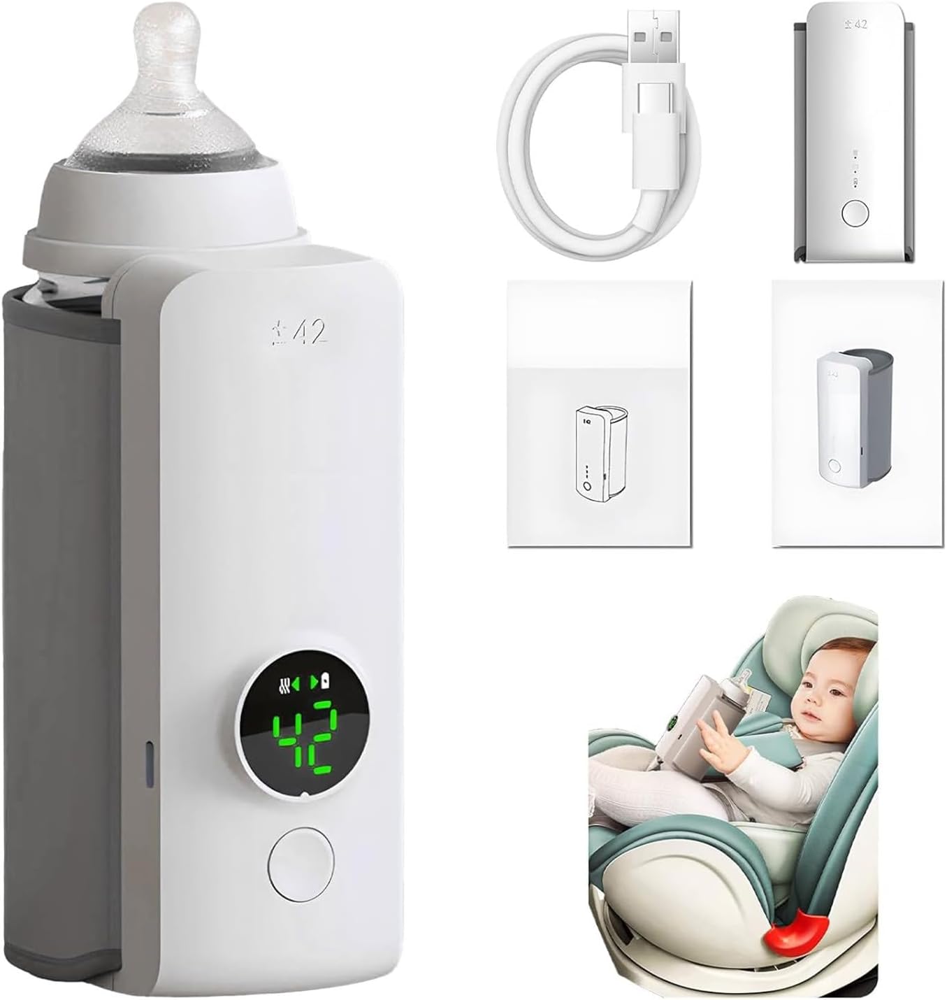 Chauffe-Biberon Portable Electrique