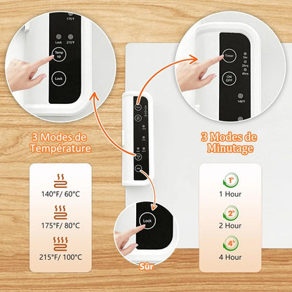 Plaque Chauffante Electrique en Silicone