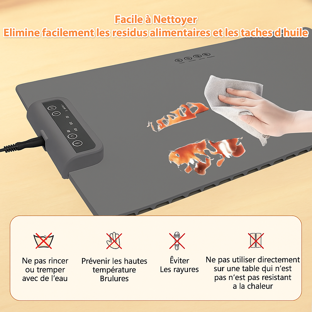 Plaque Chauffante Electrique en Silicone